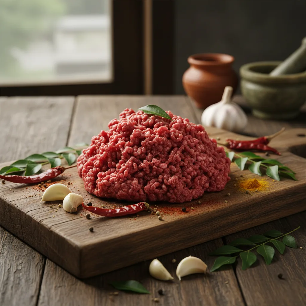 Goat mince delivery in Chennai with Yangozo.