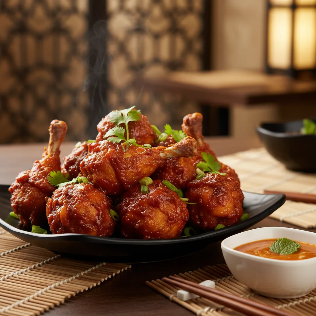 Comprehensive guide to chicken lollipop masala, covering its origin, ingredients, preparation, and online ordering in Chennai